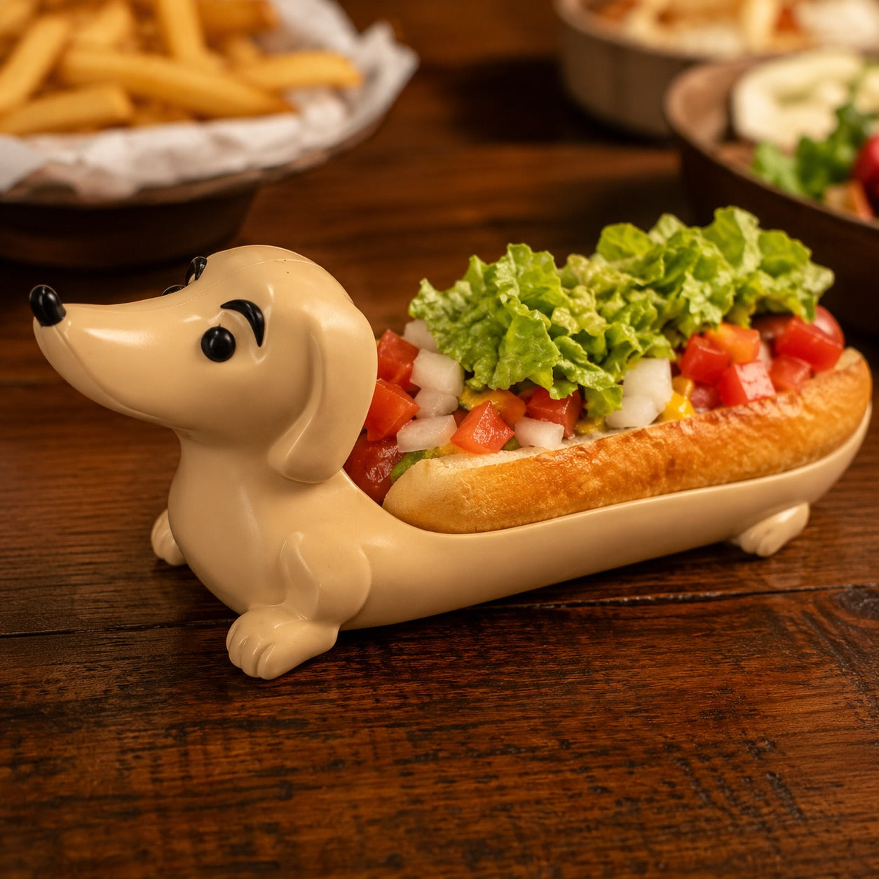 Dachshund Hot Dog Serving Plate - Image 5