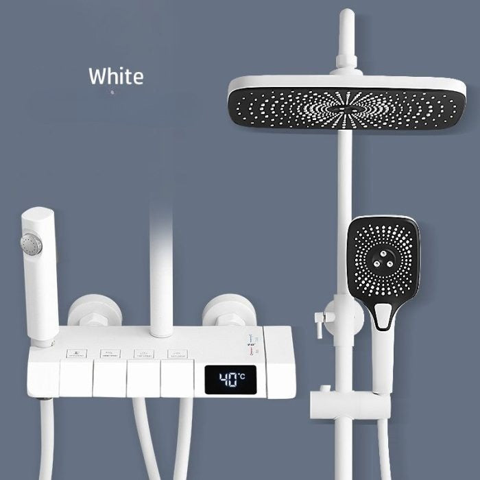 Elegant Symphony Rainfall Digital Shower Set