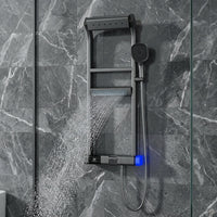 Modern LED Digital Display Thermostatic Piano Keys Shower Set - Image 0