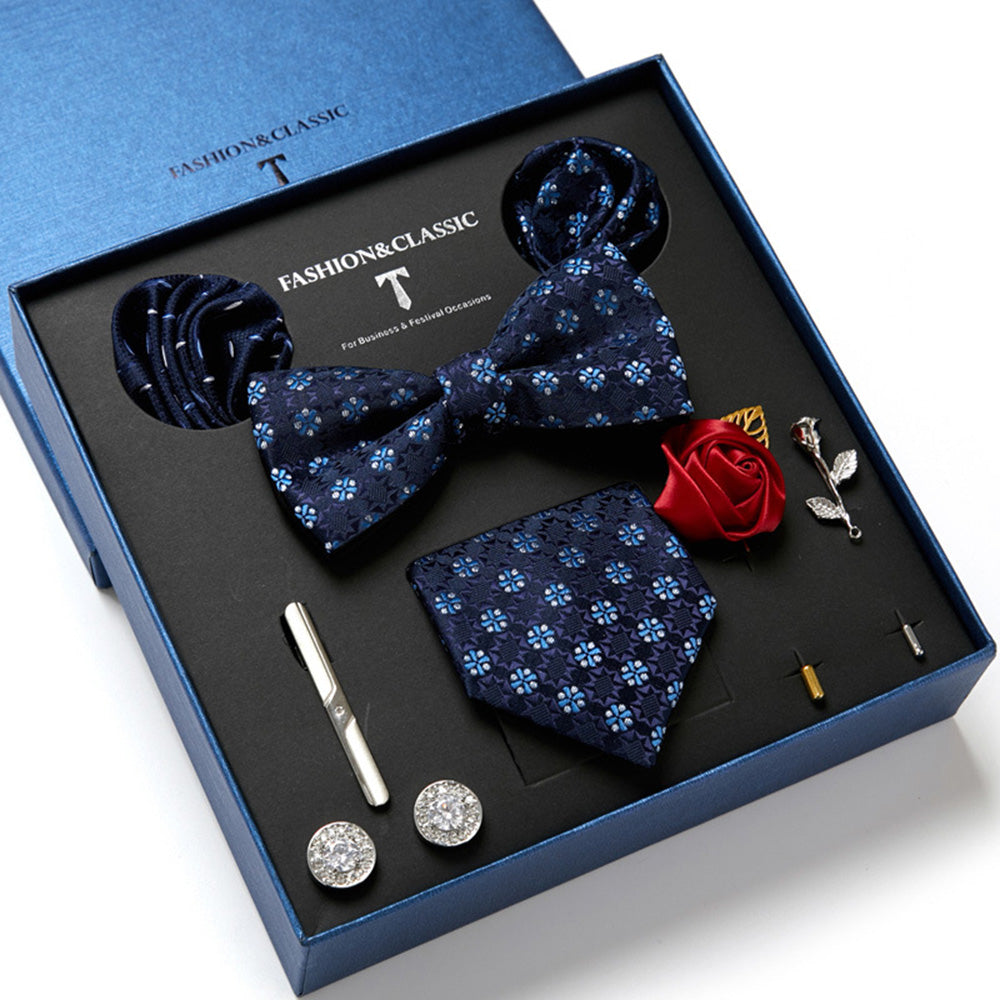 Belmont Men Luxury Necktie Gift Set