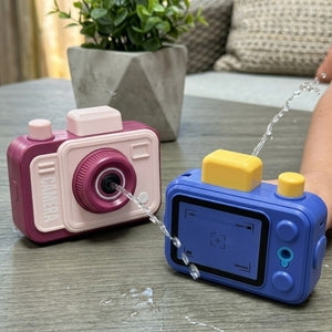Who Got Wet Camera Water Gun Prank Toy - Image 0