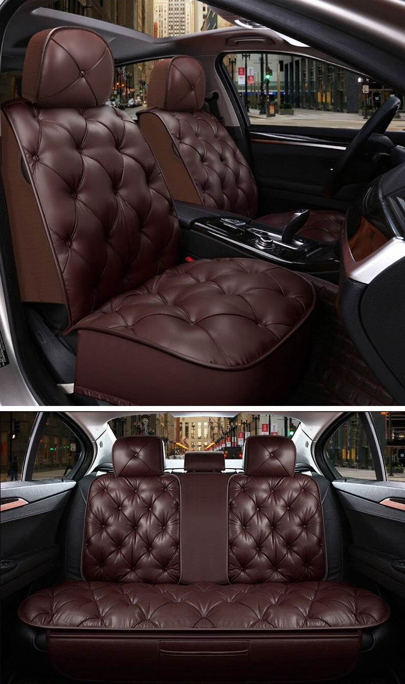 Luxurious Ride Leather Car Seat Cover - Image 15