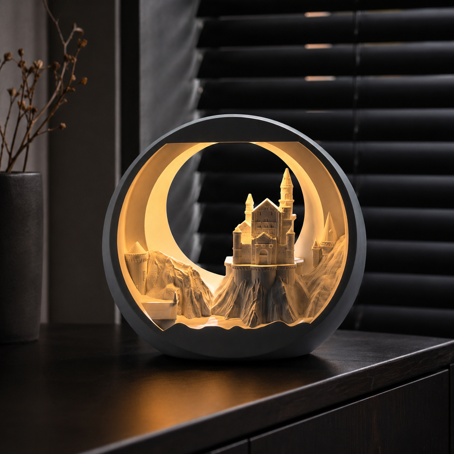 Mountains Nights Aromatherapy Lamp