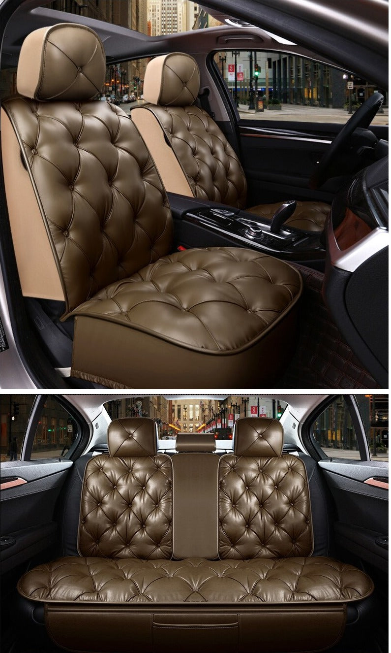Luxurious Ride Leather Car Seat Cover - Image 16