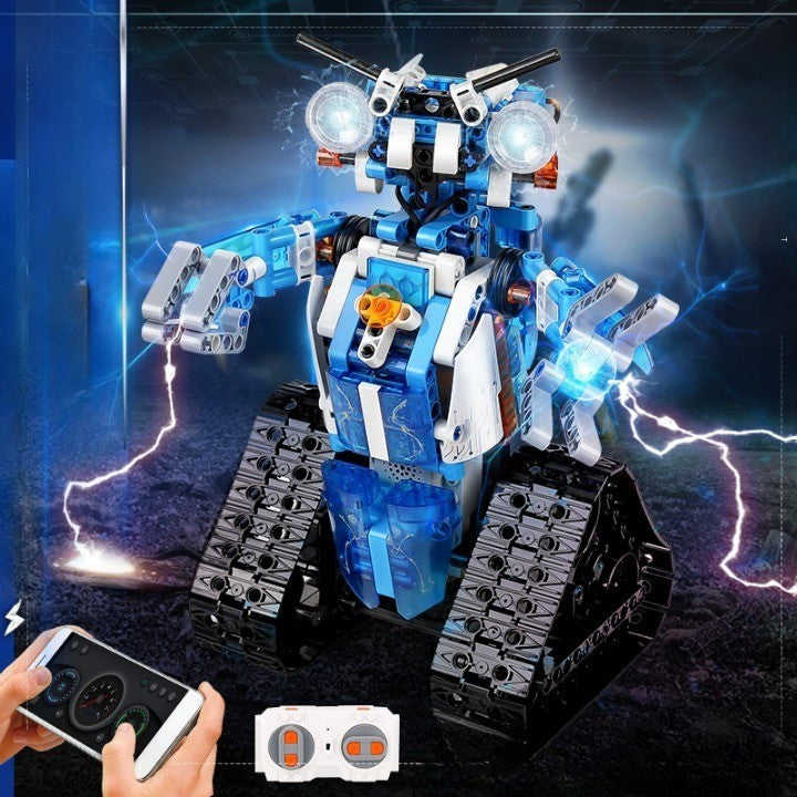 Intelligent Building Block RC Toy Robot - Image 0