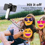 Ultra Foldable Built-In Lighting Selfie Stick Tripod