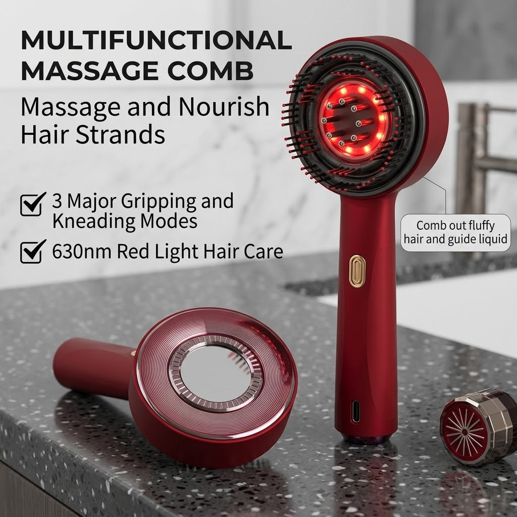 Red Light Revival Electric Scalp Massage Comb - Image 2