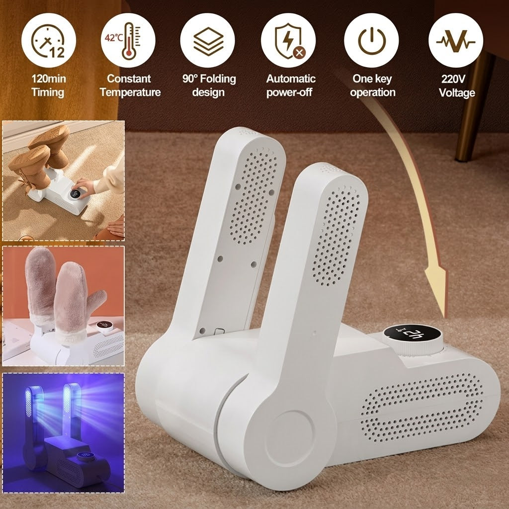 Boot & Go Quick-Heat Foldable Shoe Dryer - Image 4