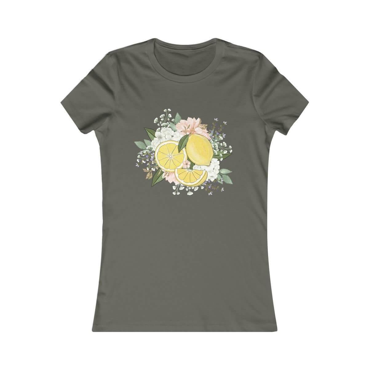 Clementine Lemon Women'sFavorite T-shirt - MaviGadget