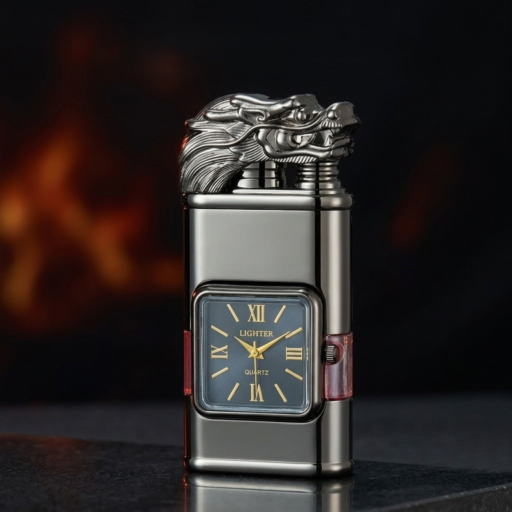 Dragon Head Windproof Torch Flame Lighter - Image 3