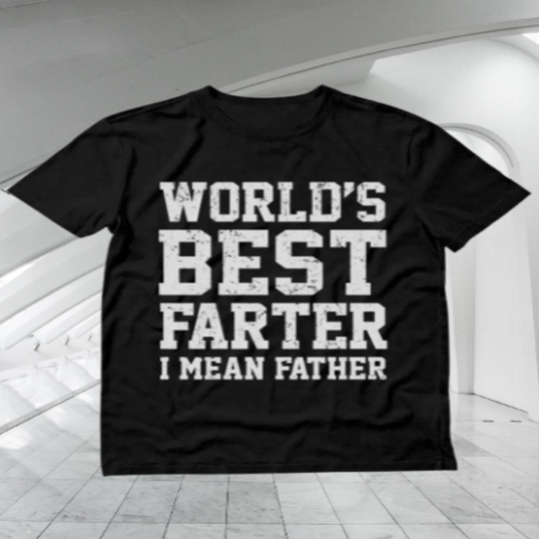 Best Farter Father Humorous Dad Shirt