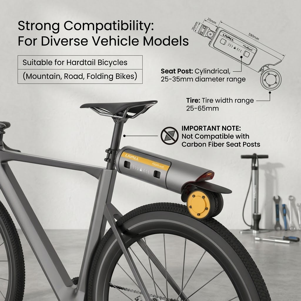 Power Pedal Bike-To-Ebike Electric Assist Kit