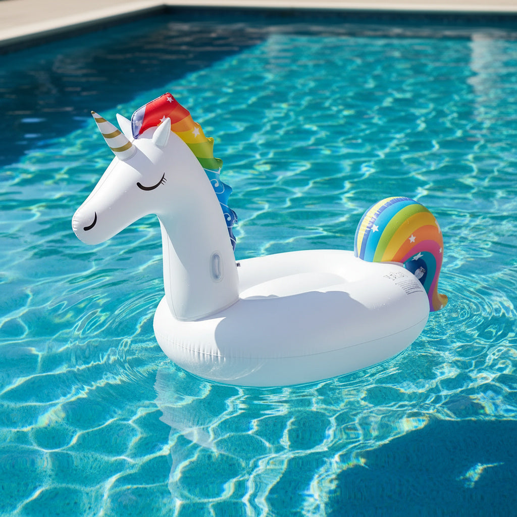 6 Person Huge Unicorn Pool Float Inflatable Giant Unicorn Swimming Pool Island - Image 2