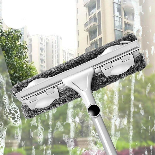 Long Handle Rotating Easy Window Cleaner Mop - Image 0