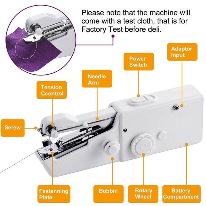 Portable Handheld Sewing Machines - MaviGadget