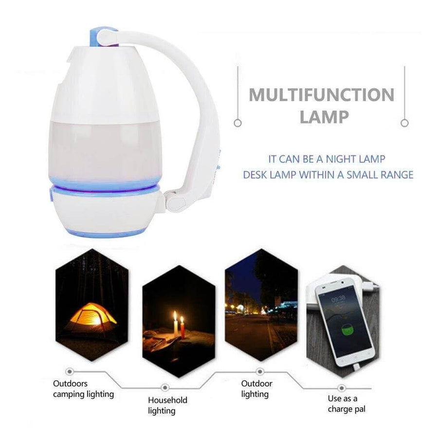 Multifunctional Portable Camping Powerbank Lamp - Image 1