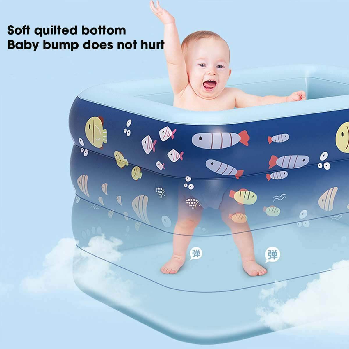 Automatic Inflatable Kids Fun Pool