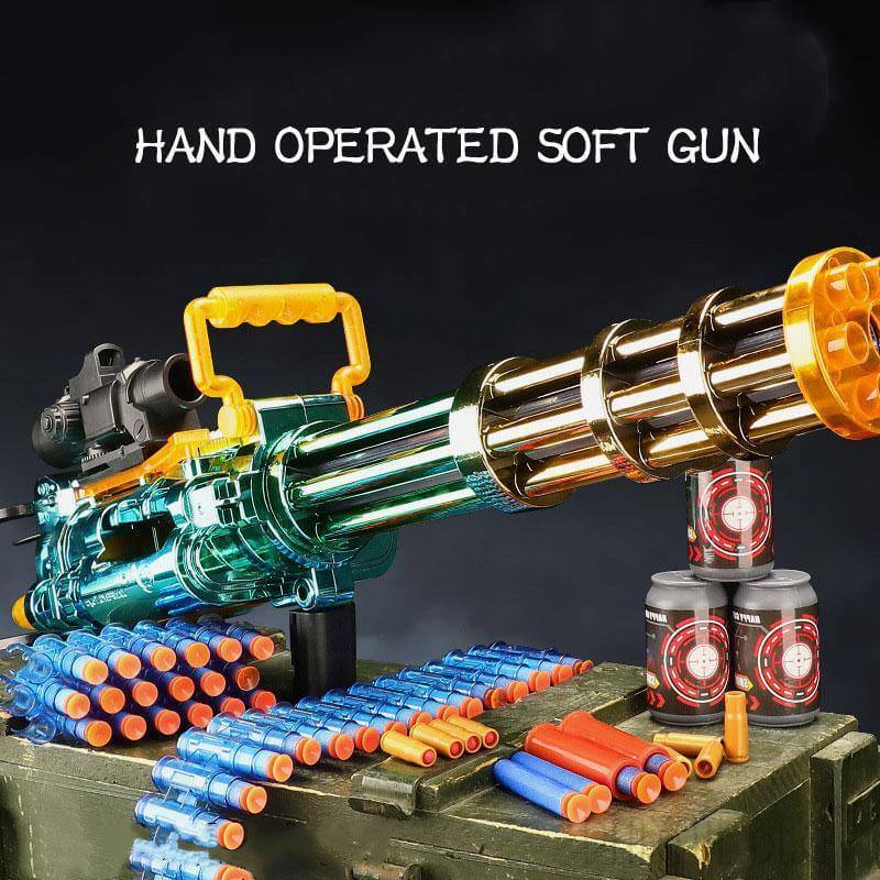 Continuous Soft Shot Bullet Machine Toy