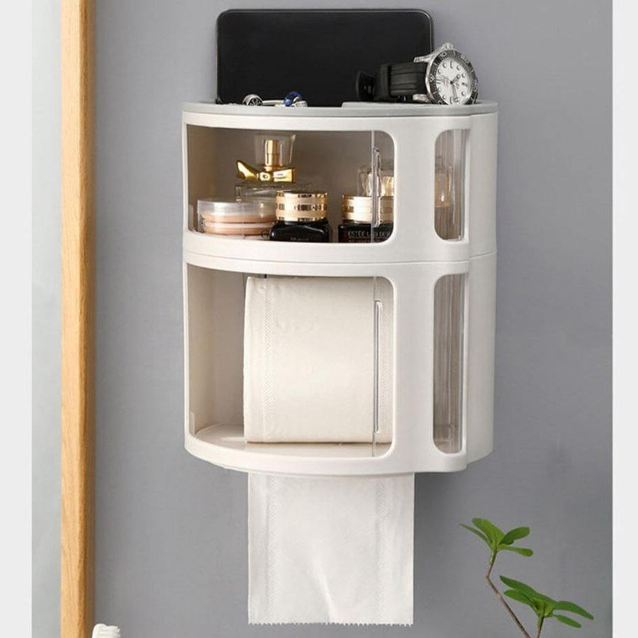 Waterproof No-drill Bathroom Accessories Organizer - Image 0