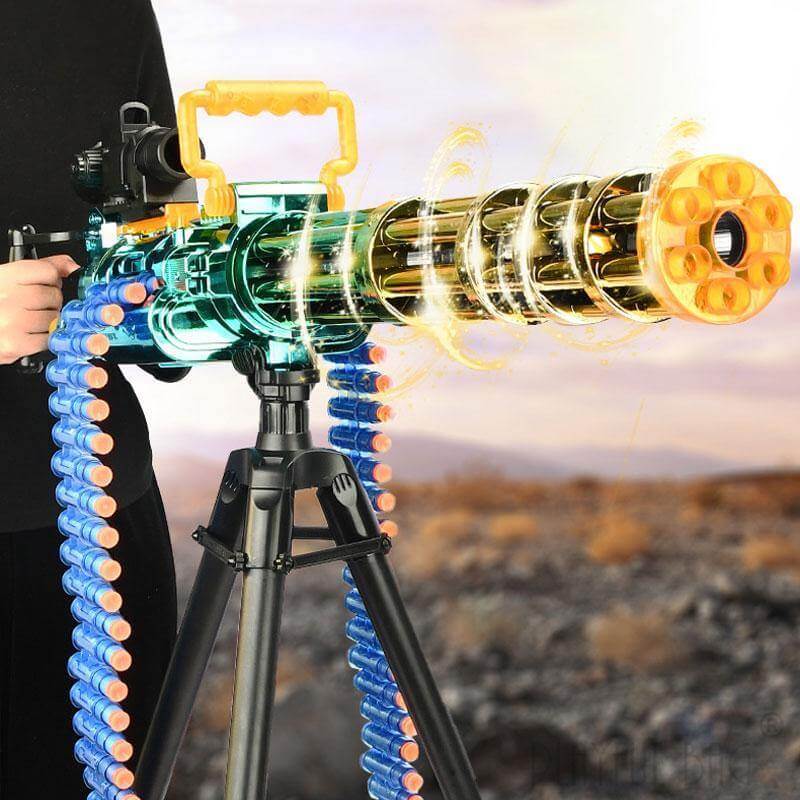 Continuous Soft Shot Bullet Machine Toy