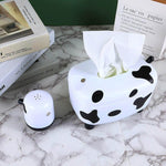 Cute Mini Cow Tissue Storage Toothpick Box - MaviGadget