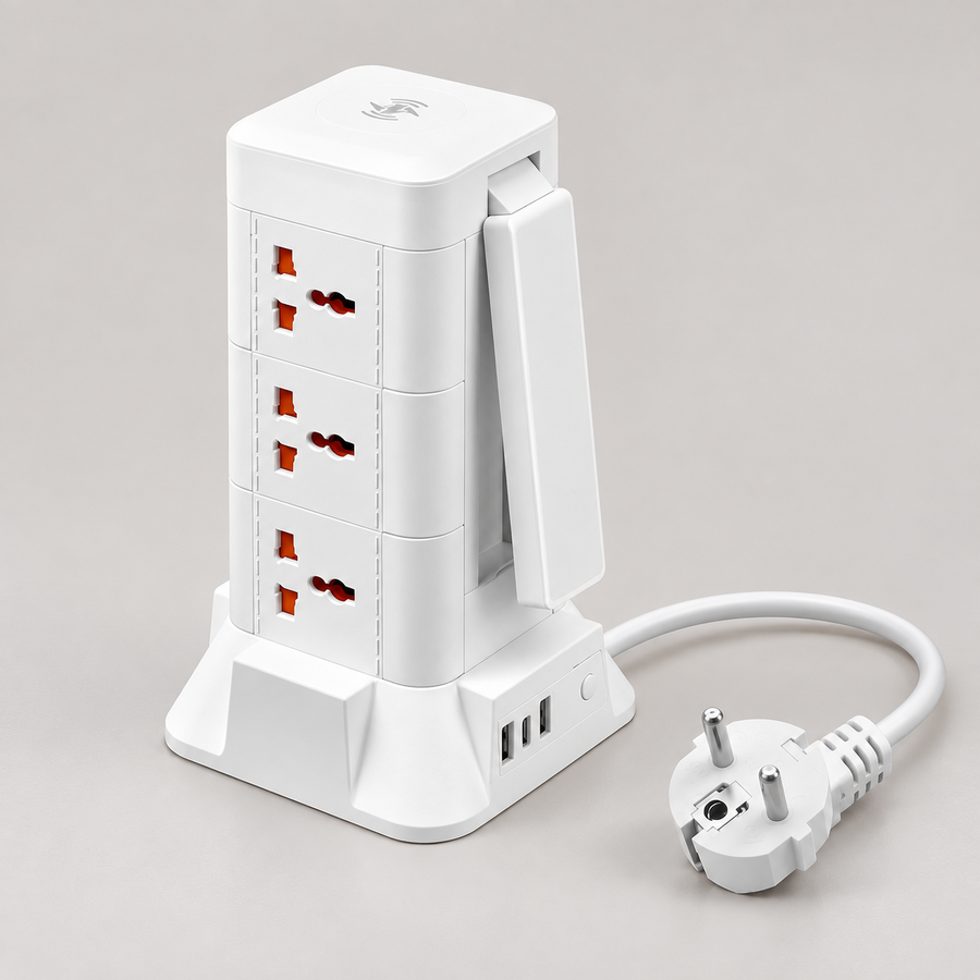 Desk Hero tower with EU plug
