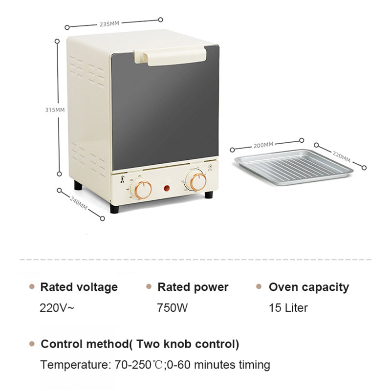 Household Mini 3-Layer Electric Toaster Oven - Image 4