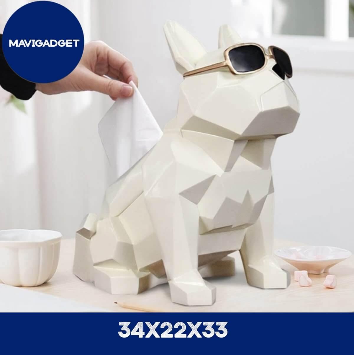 Dog Luxury Tissue Holder - MaviGadget