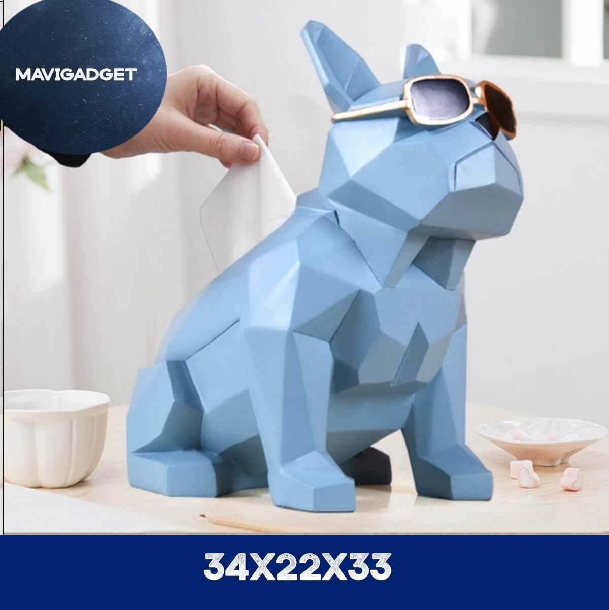 Dog Luxury Tissue Holder - MaviGadget