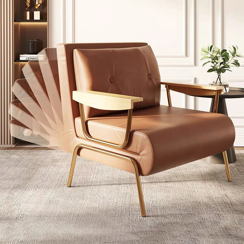 Minimalist Japanese Style Foldable Lounge Bed Chair - Image 2
