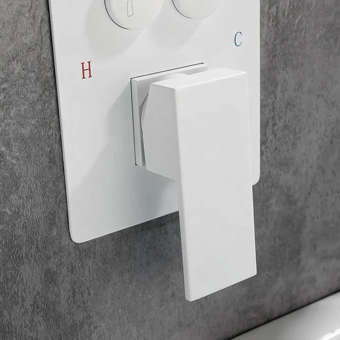 Wall-Embedded Waterfall Spout Bathtub Faucet - Image 3