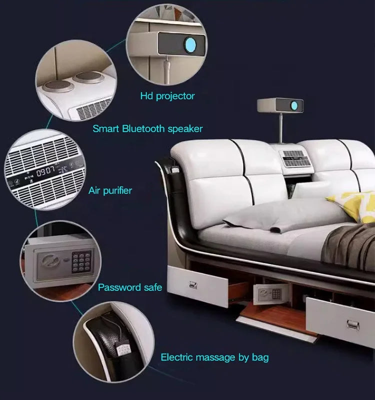 Modern Multifunctional Massager Ultimate Smart Bed - Image 5