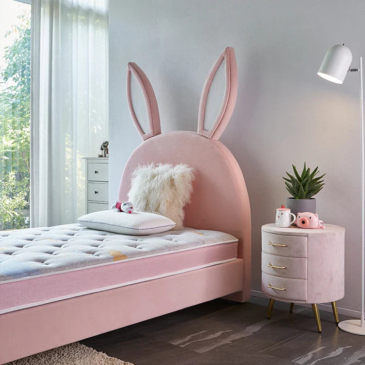 Rabbit Ears Pink Cute Kids Bed - Image 4