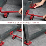 5PC Furniture Lifter Mover Tool