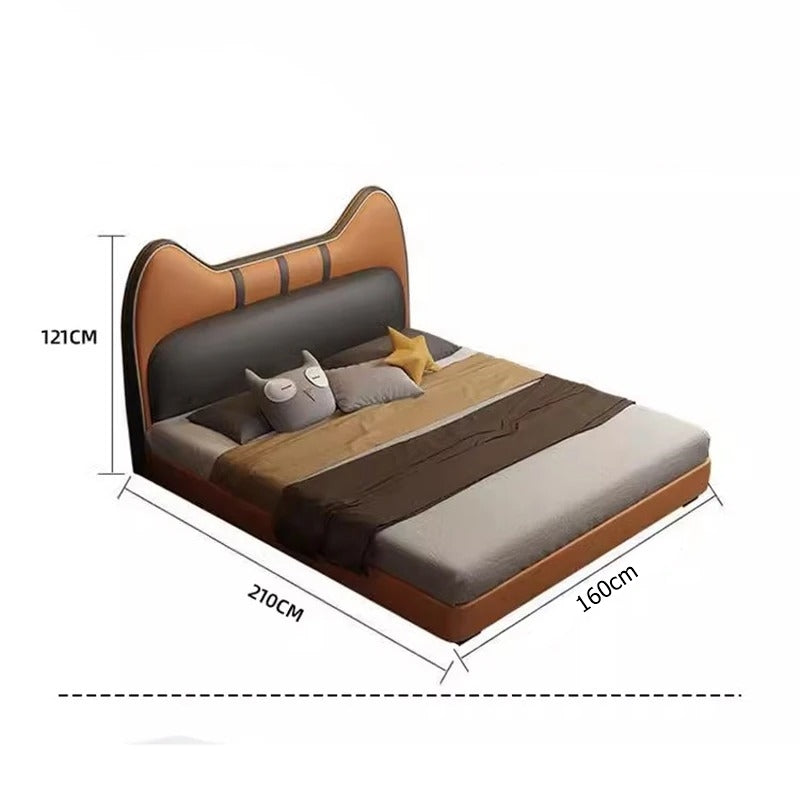 Fancy Cat Leather Modern Kids Bed - Image 6