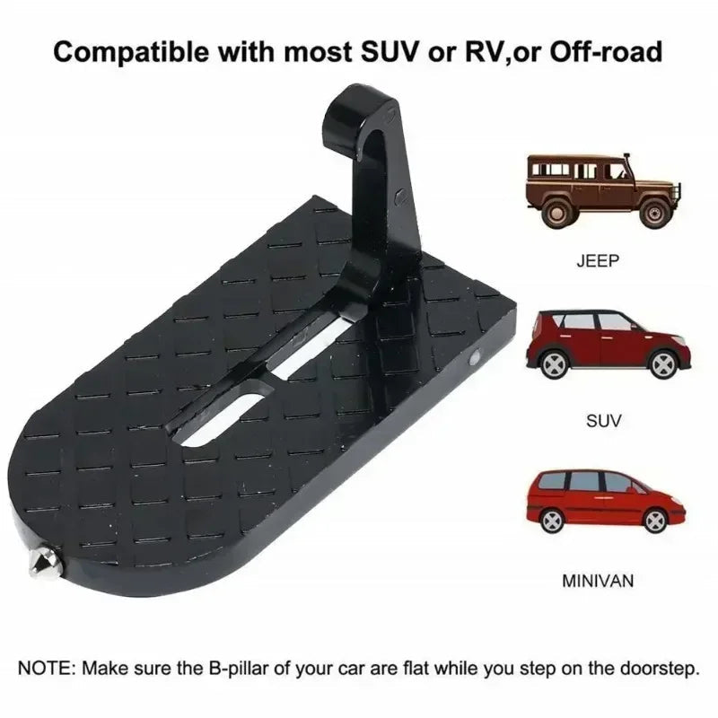 Auxiliary Foldable Car Roof Rack Step