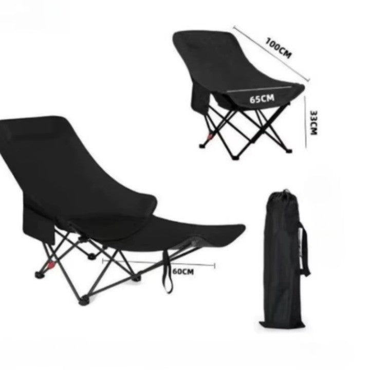 Relax Everywhere Reclining Outdoor Lounge Camping Chair - Image 4