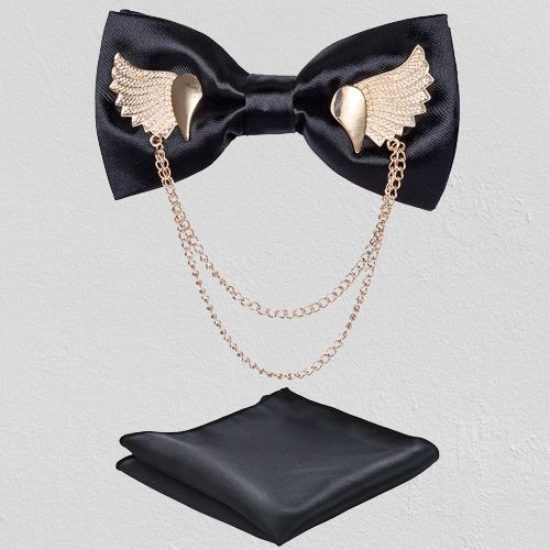 Gentlemen's Metal Bow Tie Gift Set - Image 0