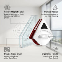 Double Side Magnetic Window Cleaner Brush Tool - Image 3