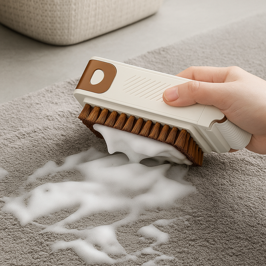 Dual-Action Cleaning Brush Roller Soap Holder - Image 0