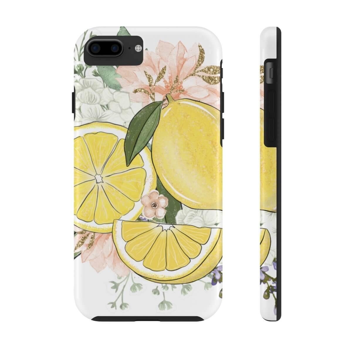 Mate Tough Clementine Lemon iPhone Cases - MaviGadget