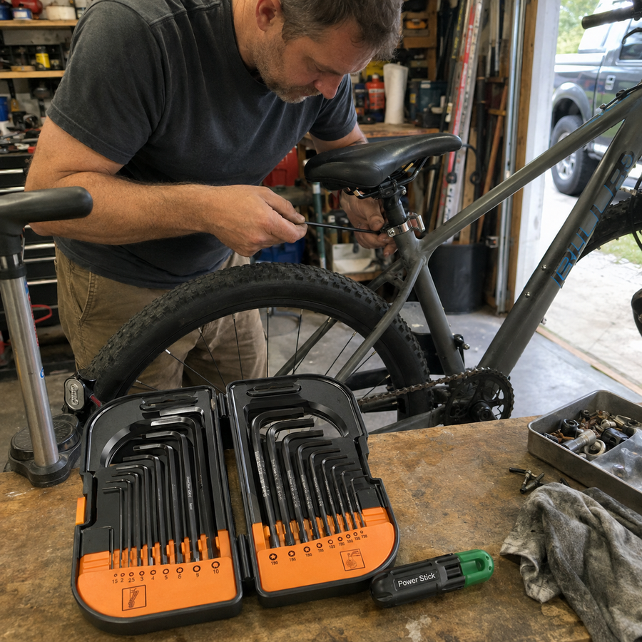Six Point Hex Key Allen Wrench Set