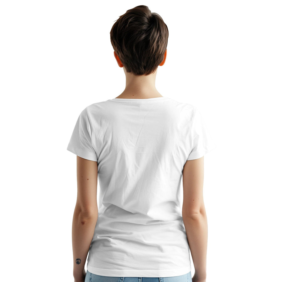 80% Cotton 20% Cat Hair Creative T-Shirt - Image 3