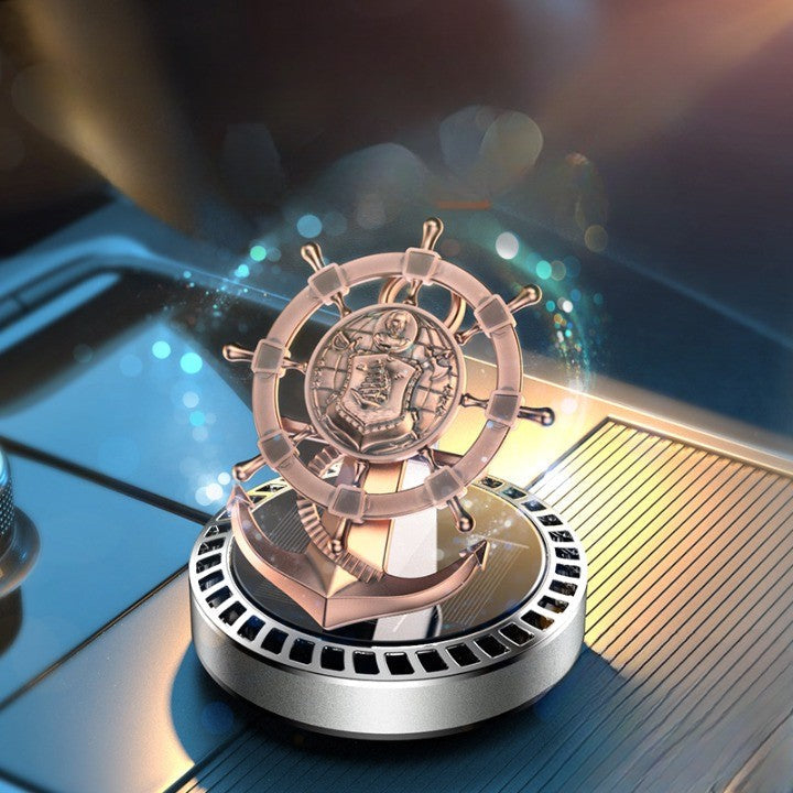 Auto Aroma Solar Energy Windmill Air Freshener - Image 0