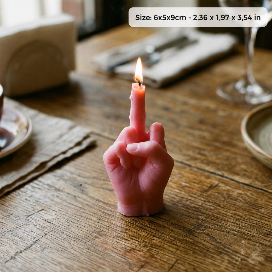 3D Printed Middle Finger Funny Decor