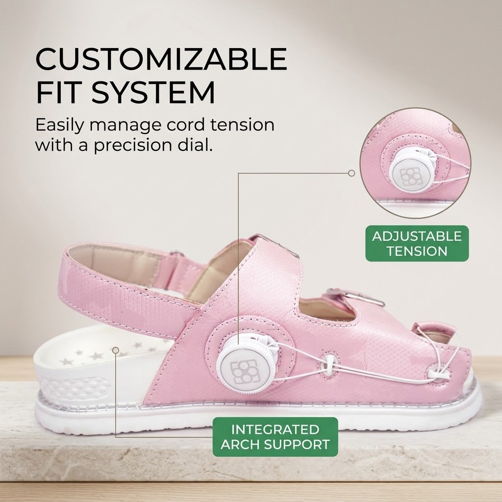 Adjustable Toe Corrector Recovery Walking Sandals - Image 2