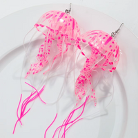 Dancing Jellyfish Long Tassel Earrings - Image 14