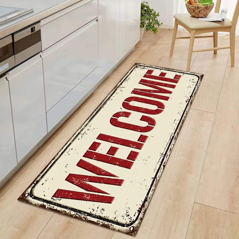 Stylish Non-Slip Laundry Room Floor Mat - Image 1