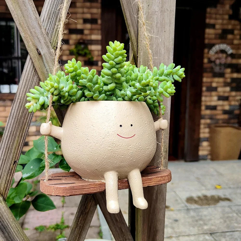 plant pot buddies Happy Buddy Hanging Plant Pot