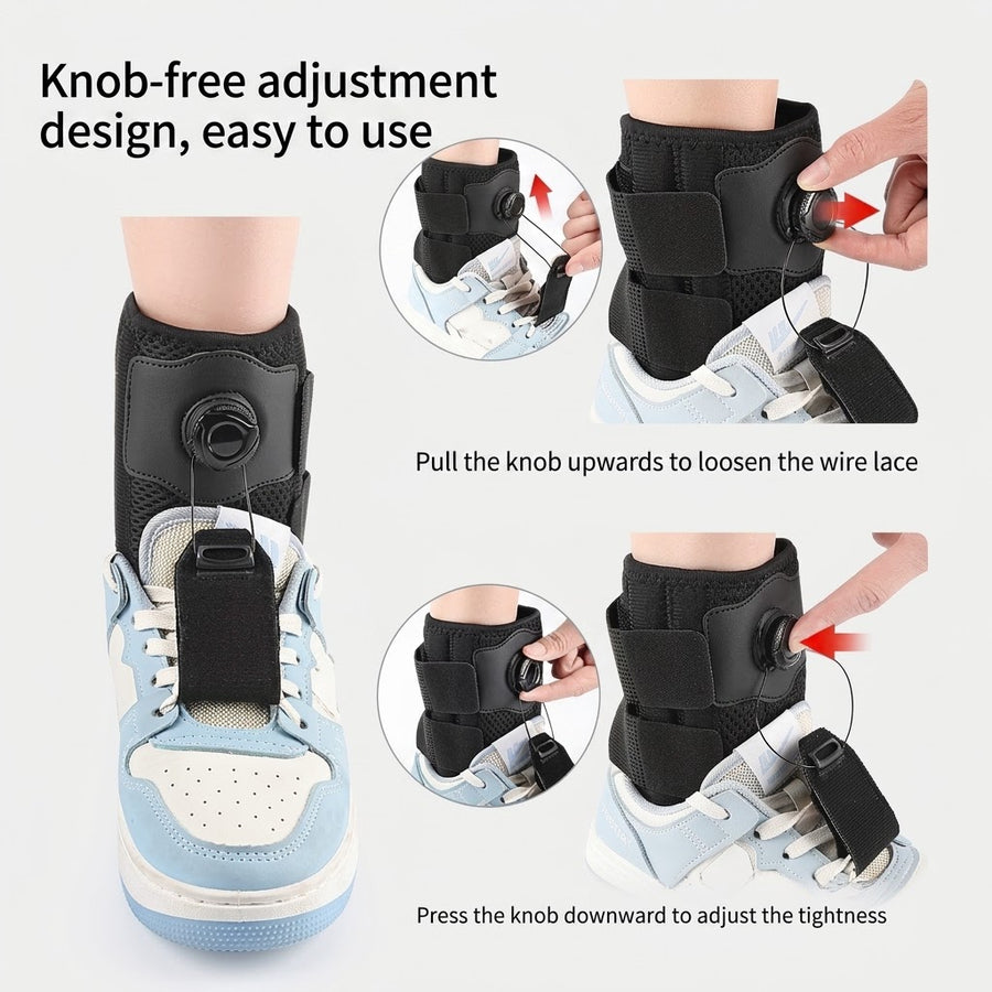 Daily Walk Shoe-Attached Foot Drop Support Brace